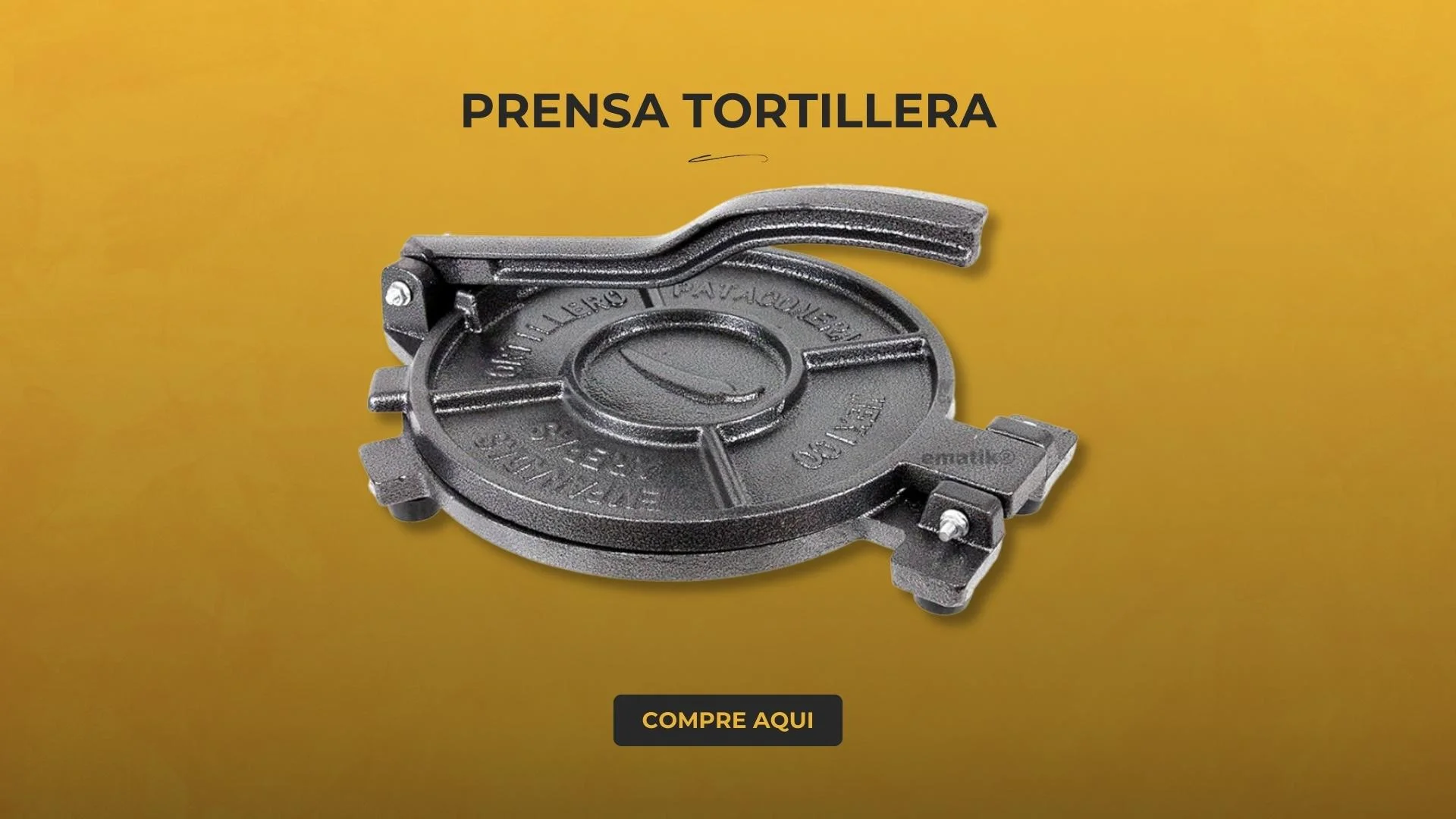 Prensa tortillera