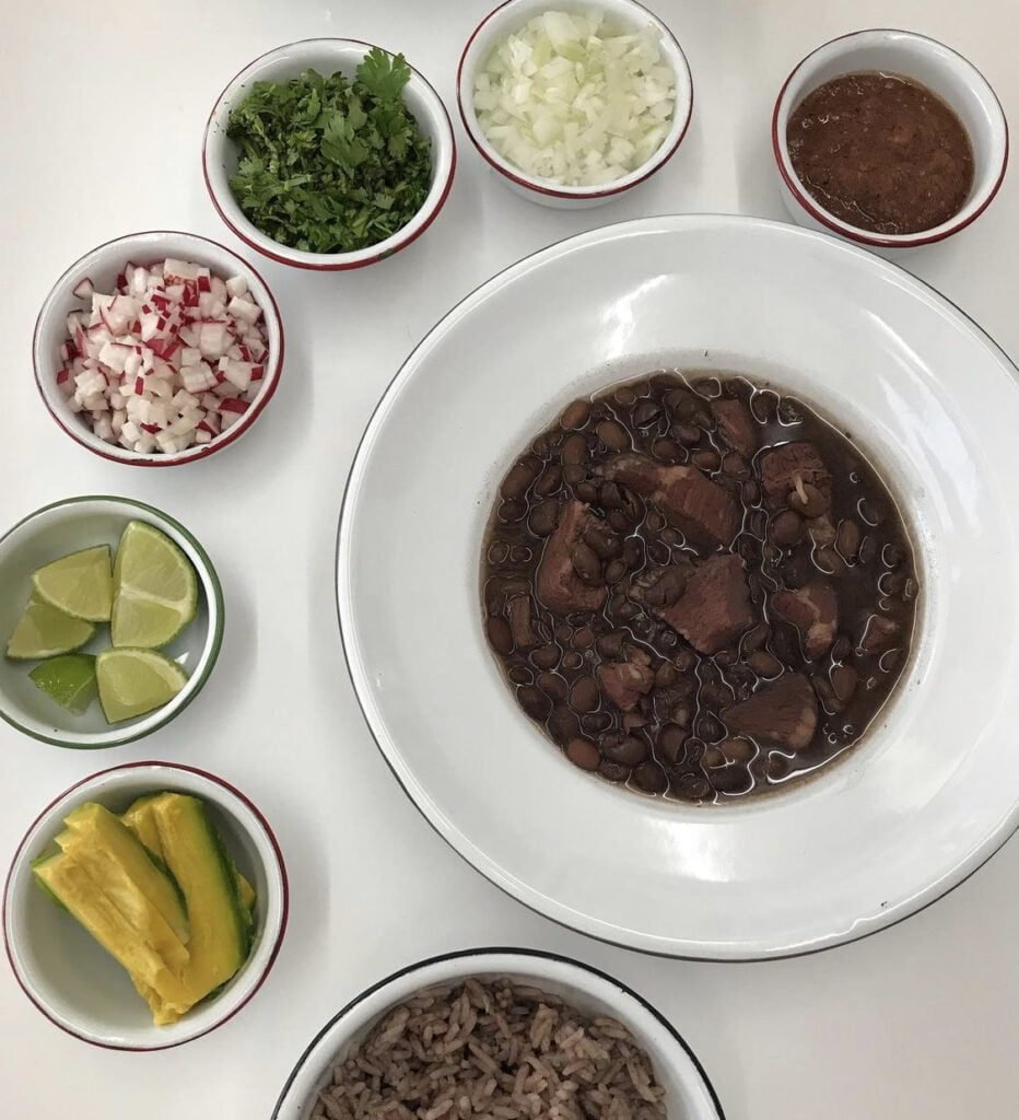 Frijol con puerco