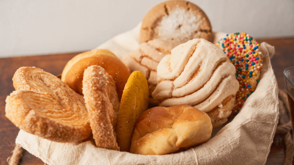 Hábitos alimentares México x Brasil 3 Pão doce mexicano