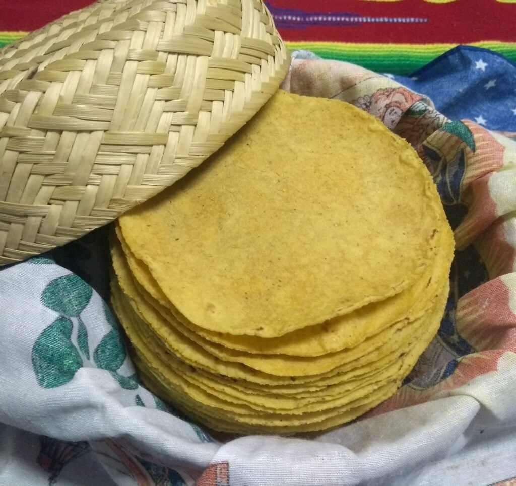 Tortillas em casa